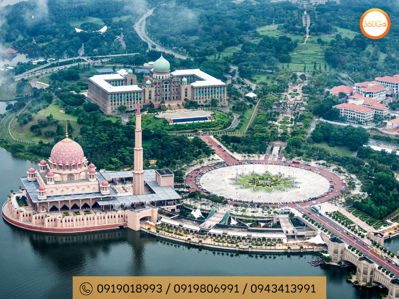 Putrajaya đều là một tác phẩm nghệ thuật - Du lịch 360Go